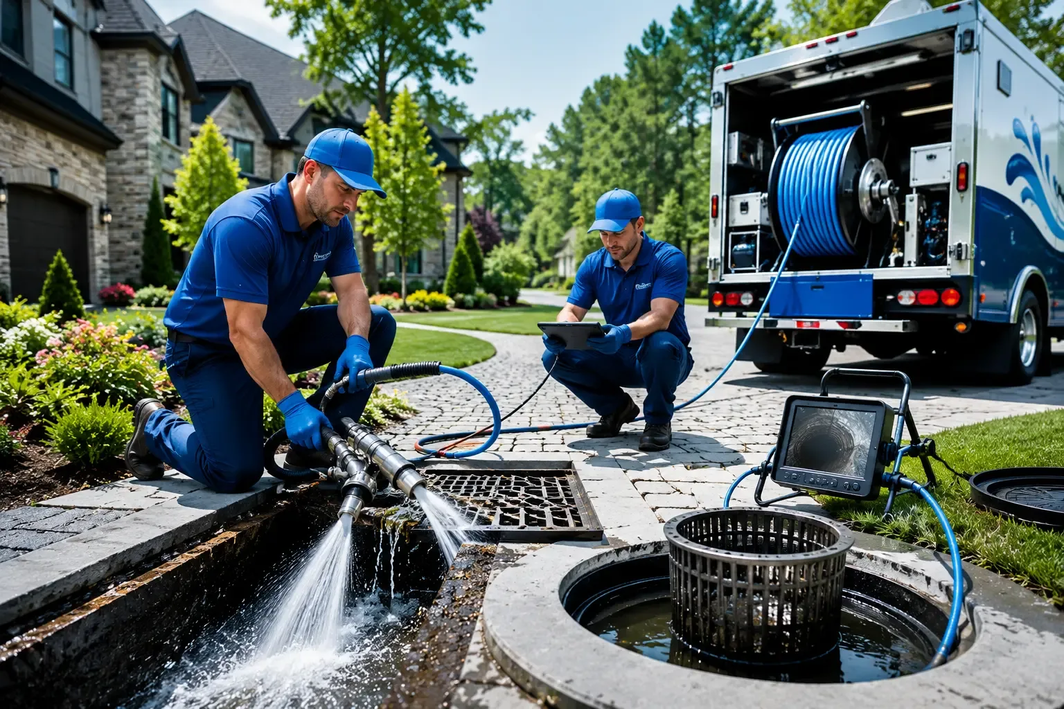 Local outdoor drain cleaning professionals in Lyons, MI